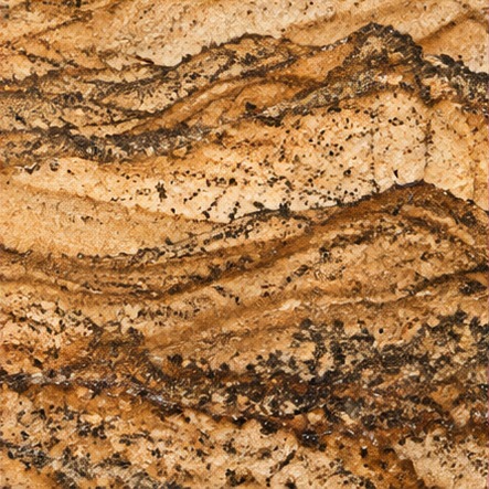 Earth-toned picture jasper with landscape-like markings
